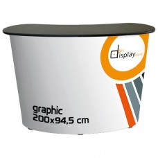 Balcão Promocional Curvo