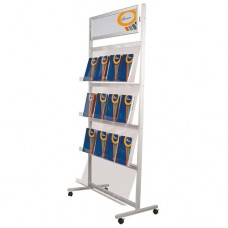 Expositor Porta-Catálogos de 4 Níveis XL