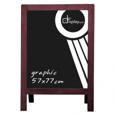 Quadro Preto Dupla Face com Cavalete