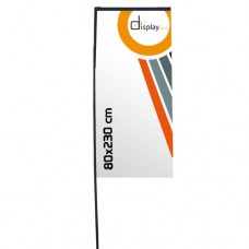 Suporte Bandeira Rectangular