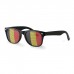 Óculos com lentes estampadas com a bandeira 