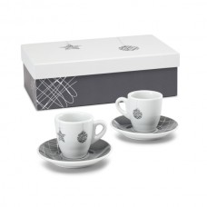 Conjunto de 2 chávenas de café