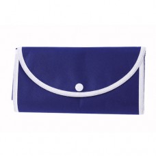 Saco de compras bicolor desdobrável com mola plástica 