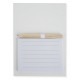 Caderno com Iman Fridge + lápis