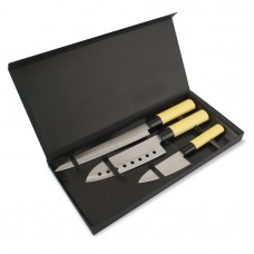 Estojo de 3 Facas