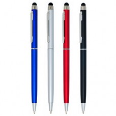 Esferográfica com ponteiro para ecrãs táteis