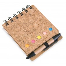 Caderno Marcador em Cortiça