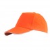 Boné de adulto com pala sanduíche 5 painéis e fecho em velcro 