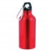 Garrafa em Aluminio 400ml com mosquetão 