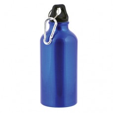 Garrafa em Aluminio 400ml com mosquetão 