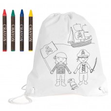 Mochila de Colorir Pirates Mochila de Colorir Pirates
