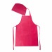 Conjunto de Avental de Criança e Gorro  Cook