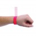 Pulseira de identificação fluorescente