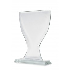 Placa de Vidro em forma de Taça