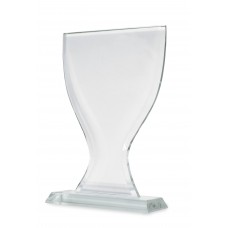 Placa de Vidro em forma de Taça