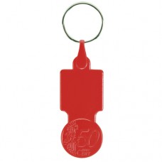 Porta-chaves para carrinho compras