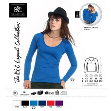 T-shirt B&C Pink Classic