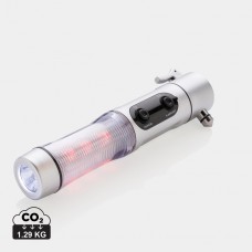 Luz de emergência com martelo