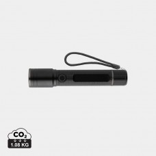 Lanterna recarregável USB Gear X em alumínio reciclado RCS Lanterna recarregável USB Gear X em alumínio reciclado RCS